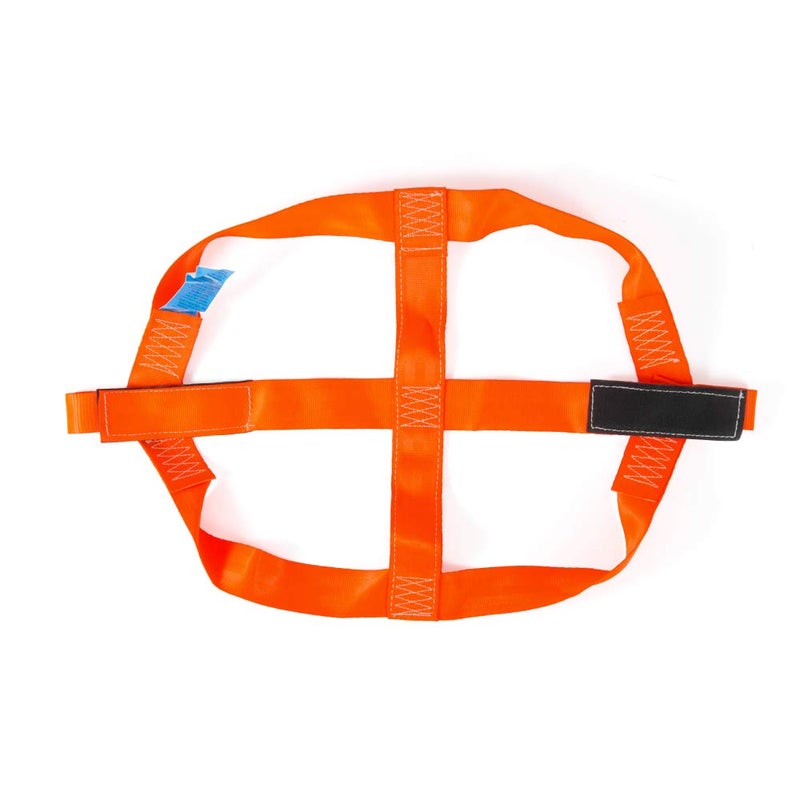 MOTO4U Universal Motorcycle Rear Wheel Tie down Strap in Orange - Image 5